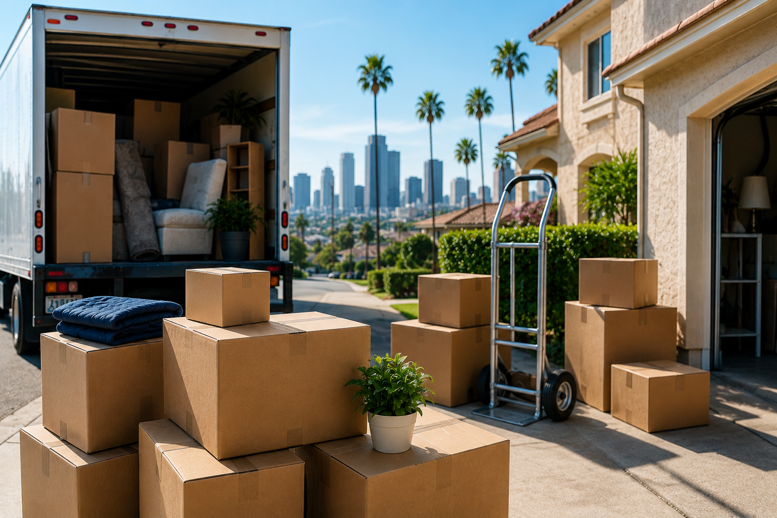 Cheapest Way to Move Within California
