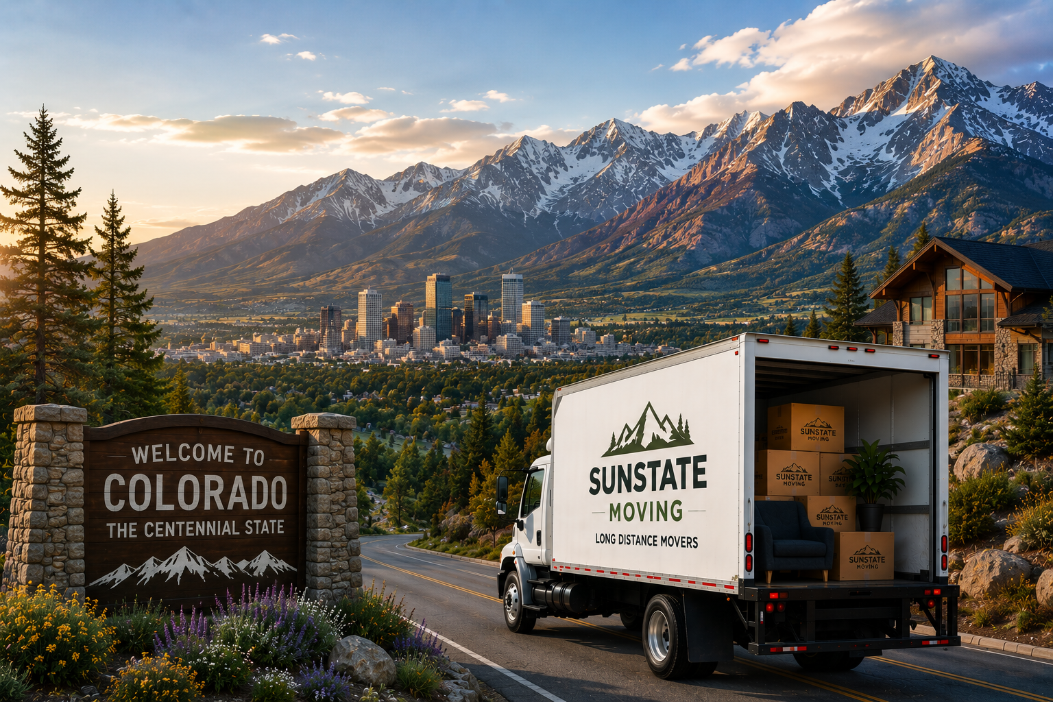 Affordable Long Distance Moving from California to Colorado