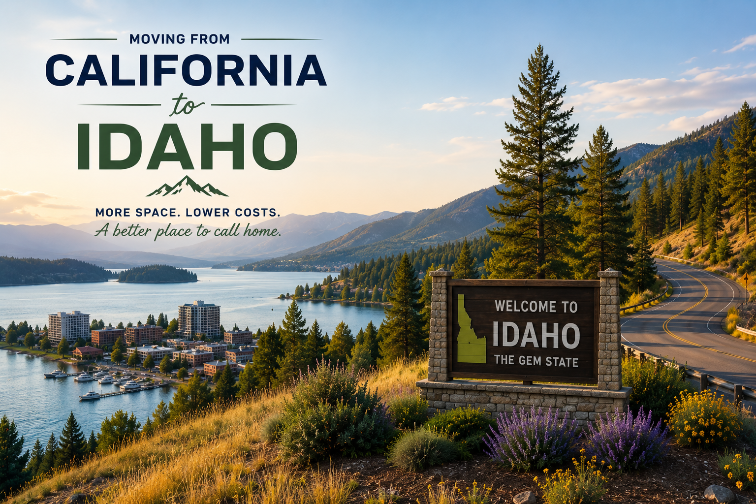 Moving from California to Idaho