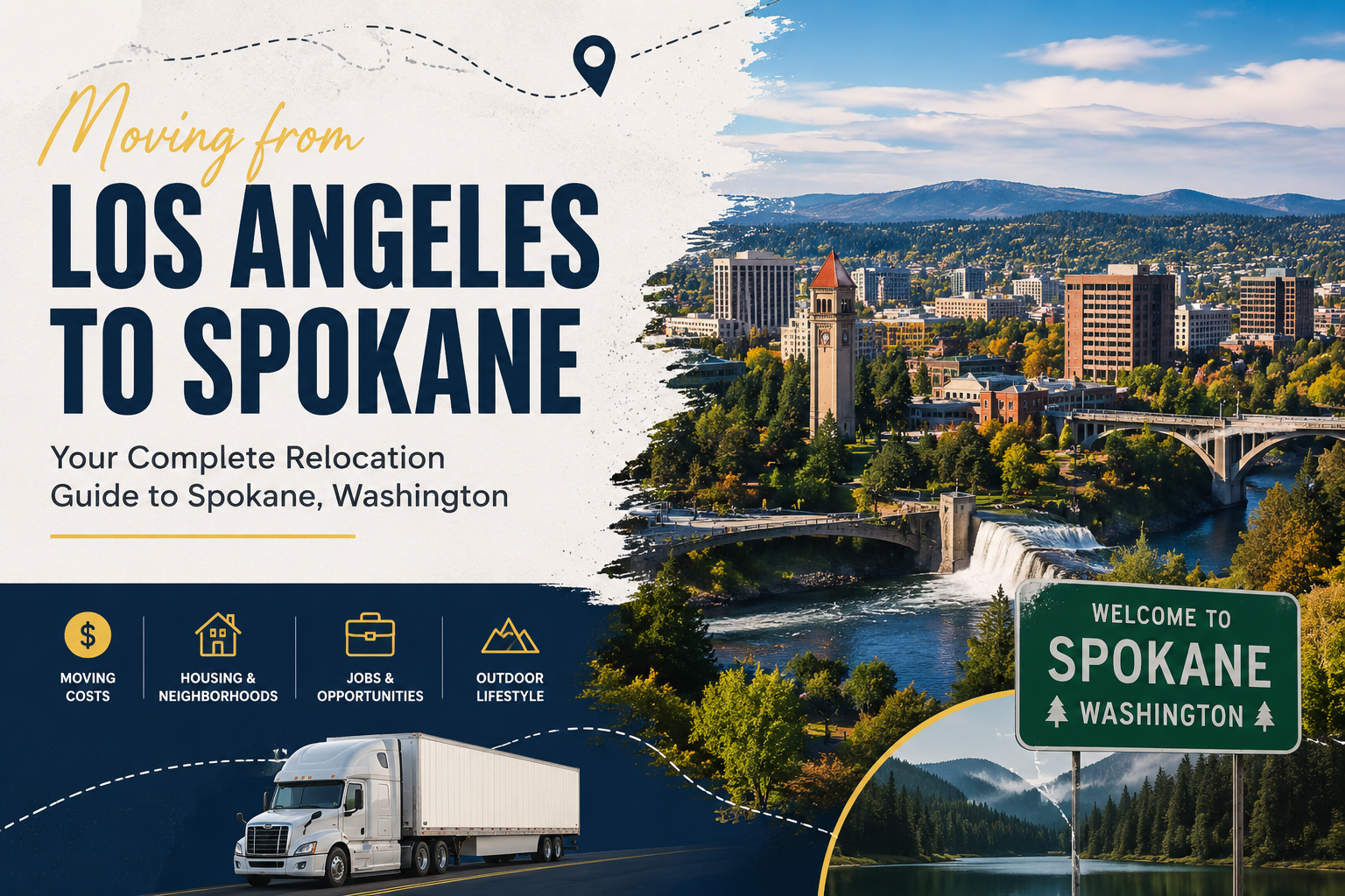 Moving from Los Angeles to Spokane